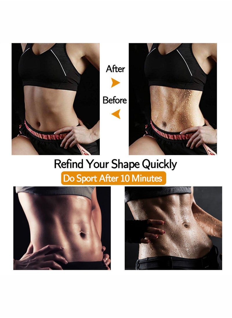 Generic - Women Slimming Tummy Wrap Belt Adjustable Comfortable Back Braces for Lower Back Pain Relief Abdominal Body Slimming Belt For Flat Tummy Belly Slimming Belt Sweat - Image 1