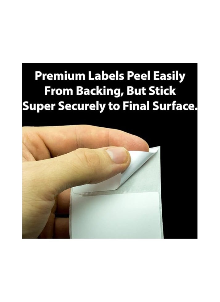 Generic - 100mm x 150mm Self Adhesive Label Thermal Sticker, 4 x 6 Inch Labels Thermal Printer Paper, Tear Resistant, Waterproof, High Temperature Resistant, 500Pcs - Image 1