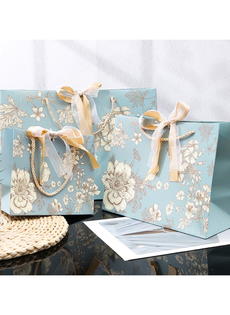 Via Saffi Ramadan 18x10x16cm Gift Bag,  20-piece Set Colorful Flower Pattern Gift Bag, Portable Paper Gift Bag for Small Size Gift Bags, Birthday Mother’s Day Bags, Wedding Party  - Image 4