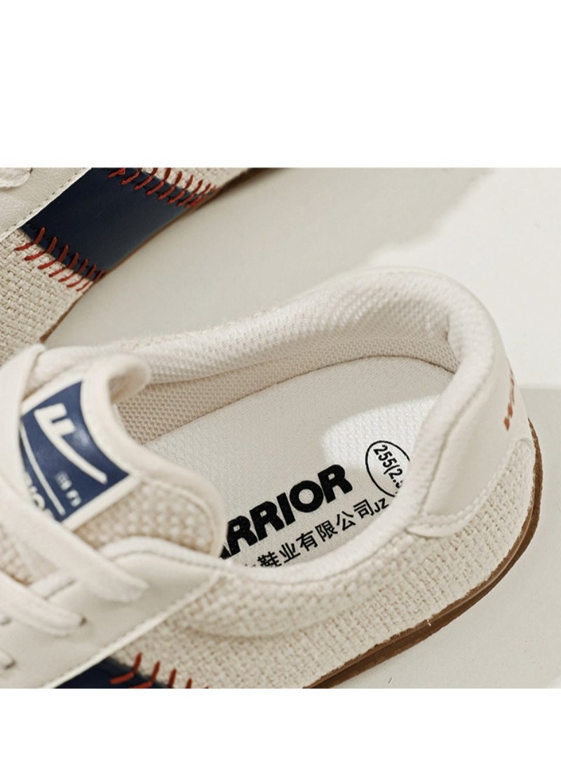 Warrior - Versatile Thin Sole Breathable Canvas Sports Shoes - Image 1