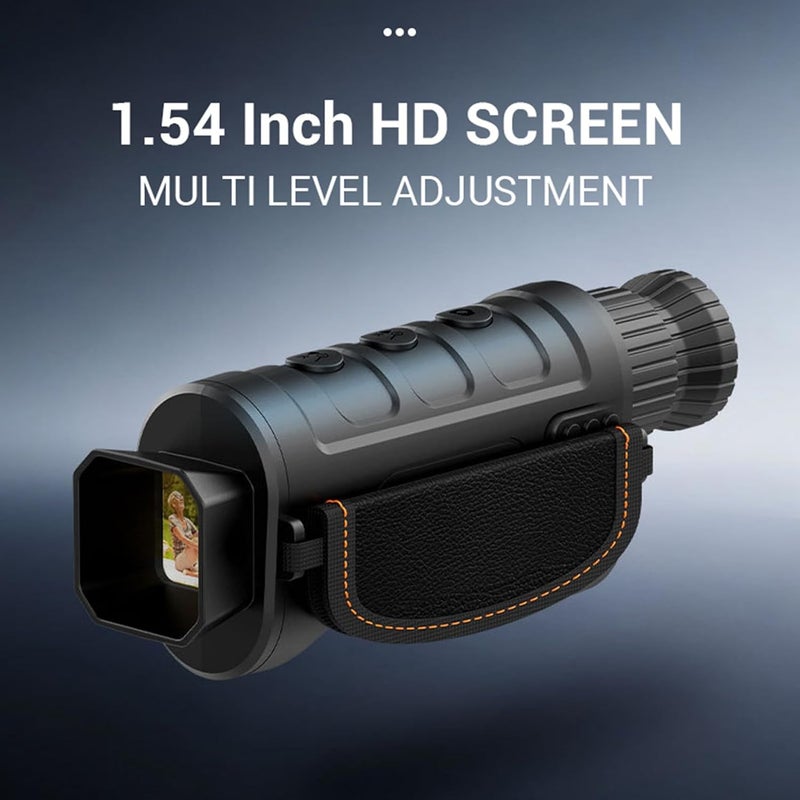 Digital Monocular Telescope, 1080P HD 16X Zoom Monocular Rechargeable with 1.54 Inch Screen, for Bird Watching Travel Wildlife Observation - Image 4