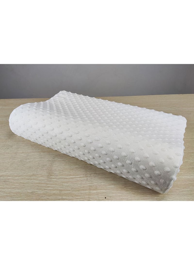 Memory Foam Neck Pillow White  - Image 5