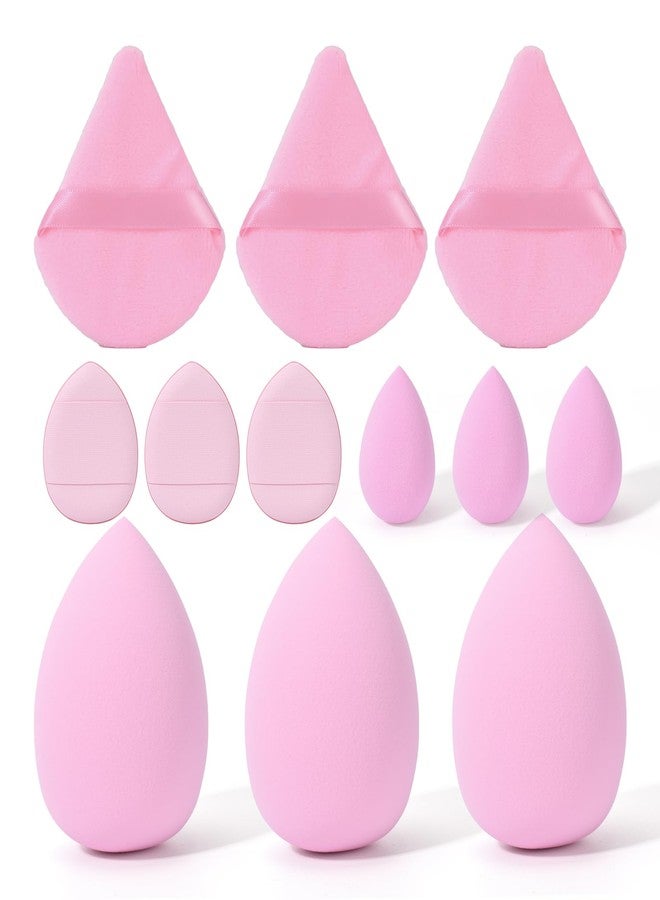 BAMTTOO Professional Makeup Sponge Powder Puff Set Cosmetic Powder Makeup Puffs Pads for Loose Powder Face Powder Beauty Makeup Tool - Image 1