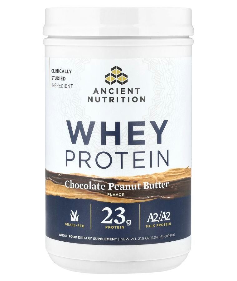 Ancient Nutrition Whey Protein Chocolate Peanut Butter 1.34 lb (609.01 g)