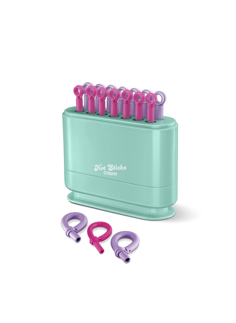 CONAIR Conair Silicone Hot Rollers for Long, Medium, and All Hair - Hair Curler - No Hair Roller Clips Needed 