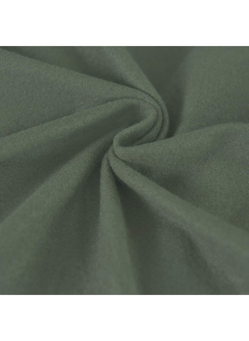 Easy-Going Easy-Going 4 Pieces Stretch Soft Couch Cover for Dogs - Washable Sofa Slipcover for 3 Separate Cushion Couch - Elastic Furniture Protector for Pets  Kids (Sofa  Greyish Green  Large)  - Image 5
