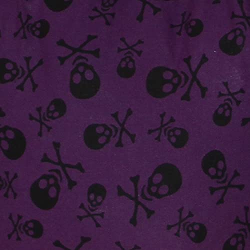 All Best Thing Skull Bohemian Boho Hobo Hippie Gothic Crossbody Bag Purse 33" Black (DarkPurpleBlack) - Image 2
