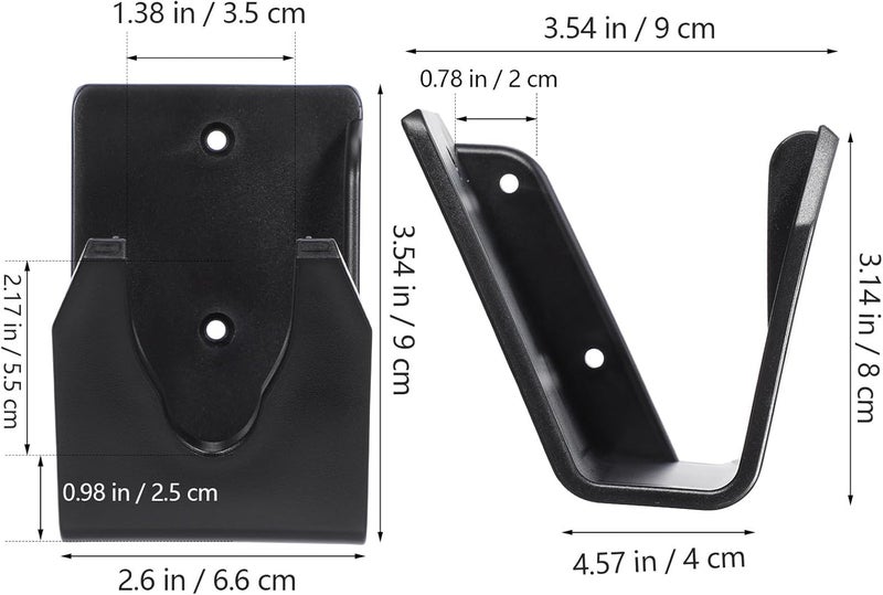 5pcs Scanner Holder: Barcode Scanner Wall Mount Bracket - Universal Plastic Holder Hand Scanning Reader Support for Warehouse Setting - Image 2
