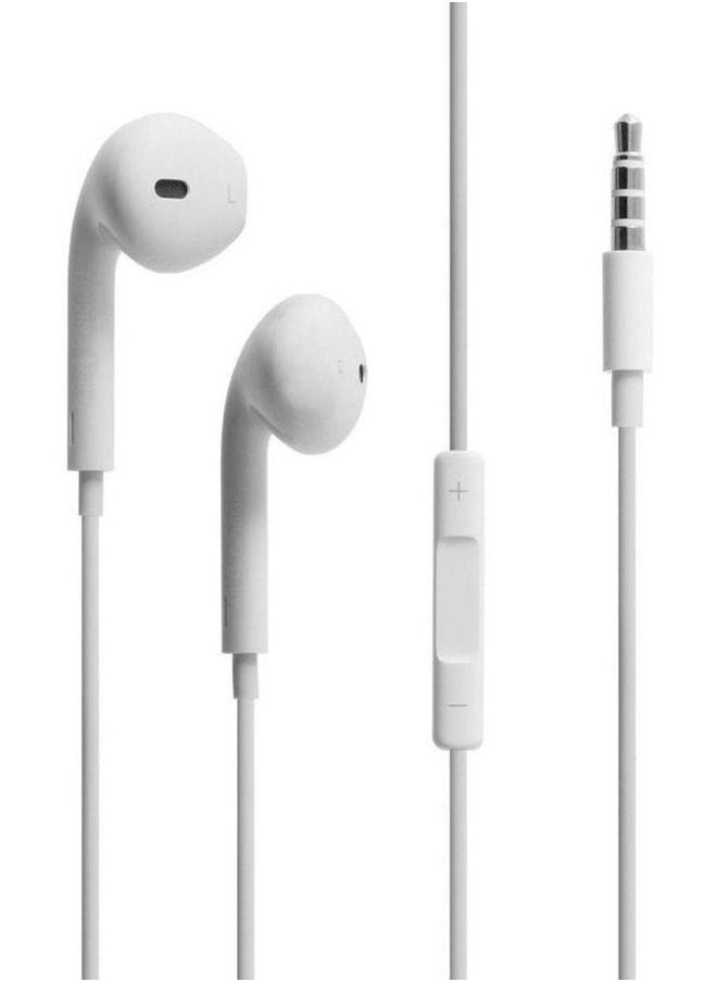 Generic - Earphone Headset For Apple iPhone 6S/6Splus/6/6Plus/5/4/iPad/iPod White - Image 1