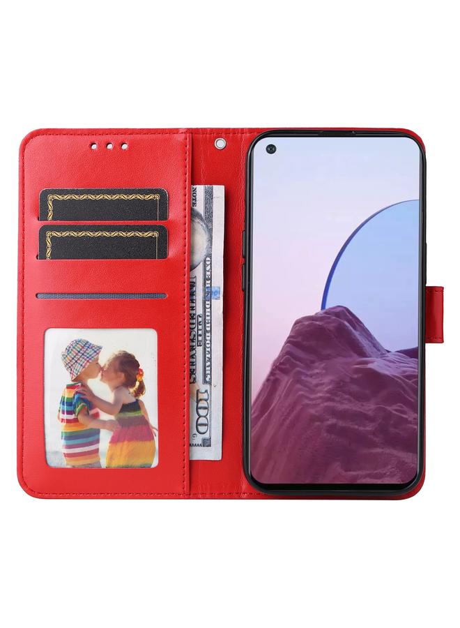 اس-توب جراب لهاتف OPPO Reno7 Z / OnePlus Nord N20 5G جراب هاتف جلدي منقوش بنقشة عباد الشمس - Image 4