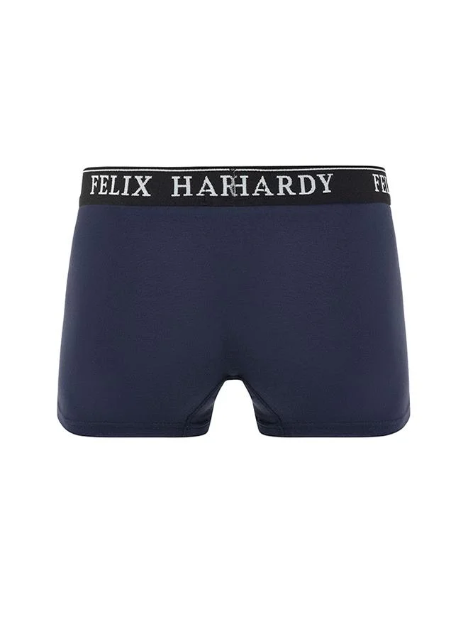 FELIX HARDY Black-LightGrey-Blue-Navy 4 Pack Boxer for Men | Best Price UAE
