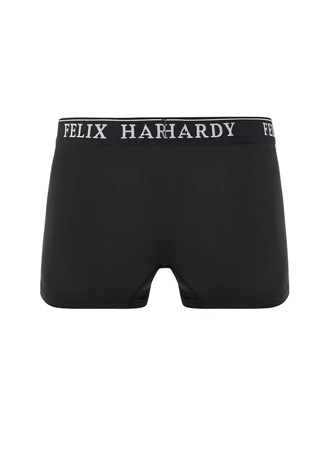 FELIX HARDY Black-LightGrey-Blue-Navy 4 Pack Boxer for Men | Best Price UAE