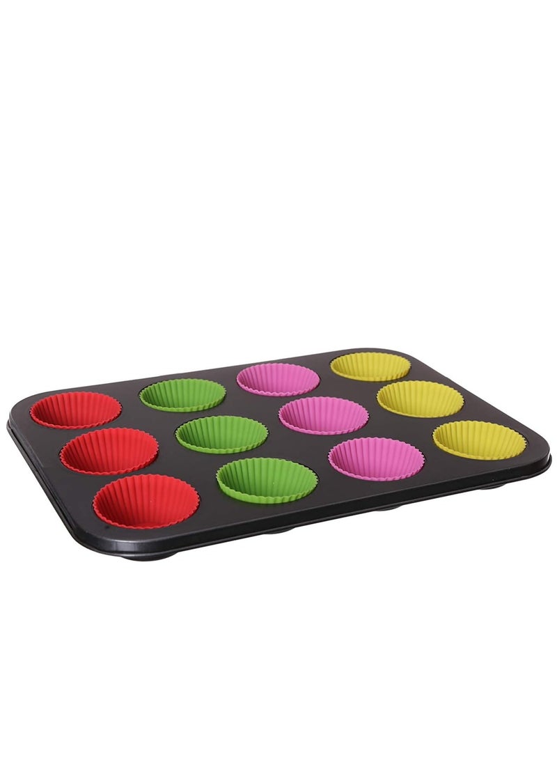 Jumbo Cupcake Molds Special Offer 12 Silicone Cupcake Molds  - Image 5