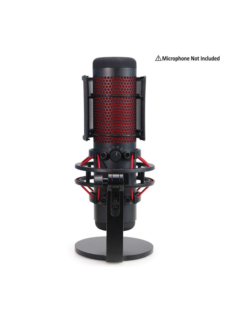 Generic Microphone Windscreen Cover, Compatible with Hyperx Quadcast S Usb Gaming Microphone By Youshares, Reduces the Plosive, Pops, Breath Sounds, Easy To Set Up(1 Pack)  - Image 2