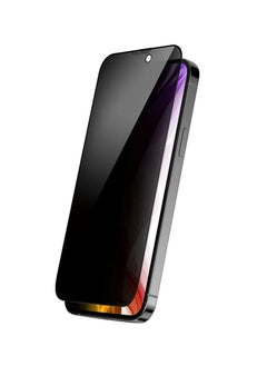 HEXABEX iPhone 14 Pro Privacy Screen Protector, Tempered Glass 5D 9H Privacy Screen Protector for iPhone 14 Pro 6.1" Black  - Image 1