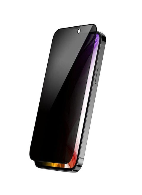 iPhone 14 Pro Privacy Screen Protector, Tempered Glass 5D 9H Privacy Screen Protector for iPhone 14 Pro 6.1" Black