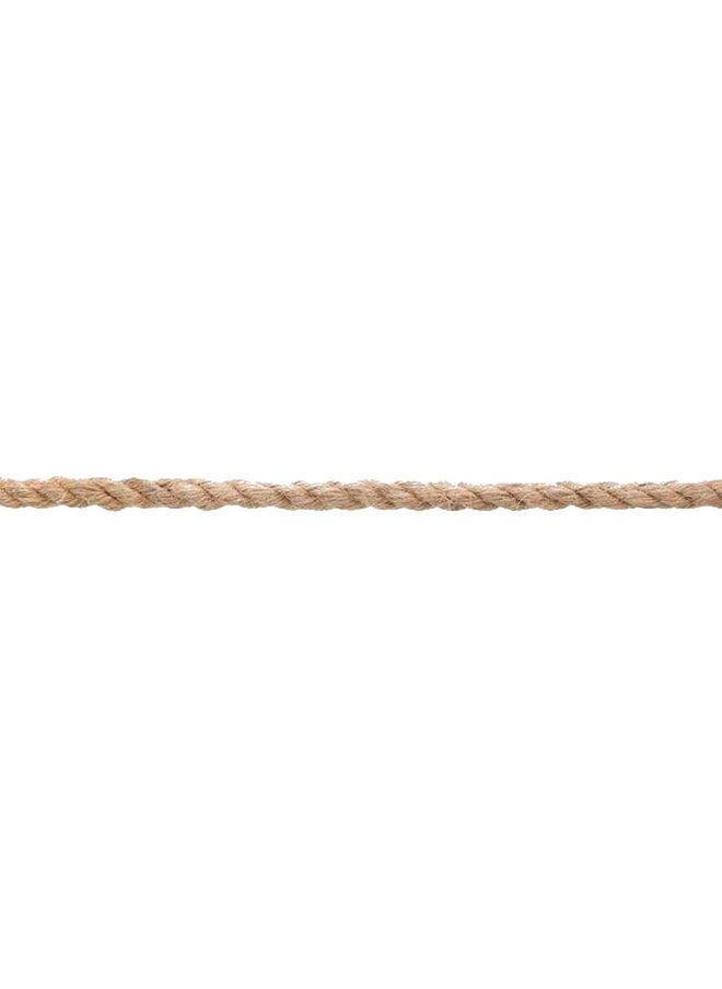 AL SANIDI Fiber camping rope, brown, 15 meters long, 8 mm thick  - Image 4