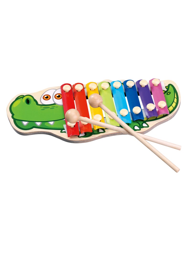 al ostoura toys LW0512 Hand Knock Xylophone Wooden Kids Educational Toy Gift - Image 3