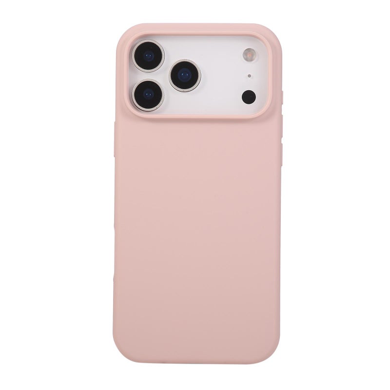 erorex For iPhone 17 Pro Liquid Silicone Phone Case(Sand Pink) - Image 1