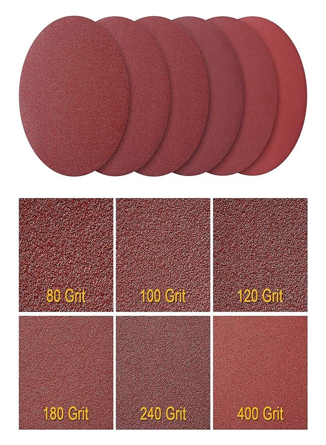 Heyiarbeit 12-inch PSA Sanding Discs,100Grits Self Stick Adhesive Back Aluminum Oxide Sandpaper 5pcs - Image 5