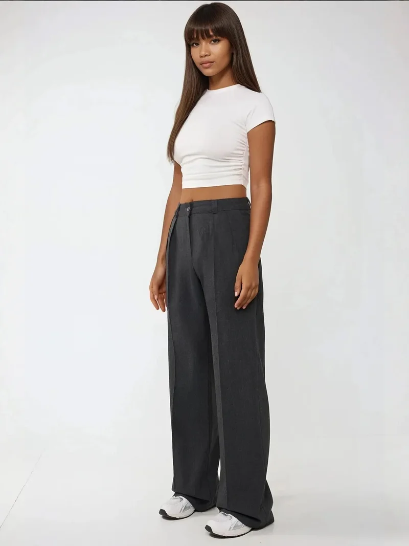 HICCUP High Waist Palazzo Wide Leg Pants