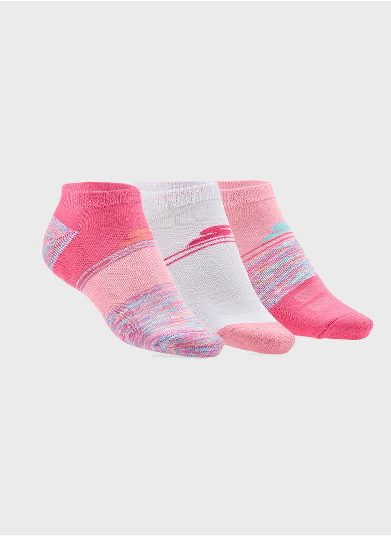 SKECHERS 3 Pack Terry Low Cut Socks  - Image 1