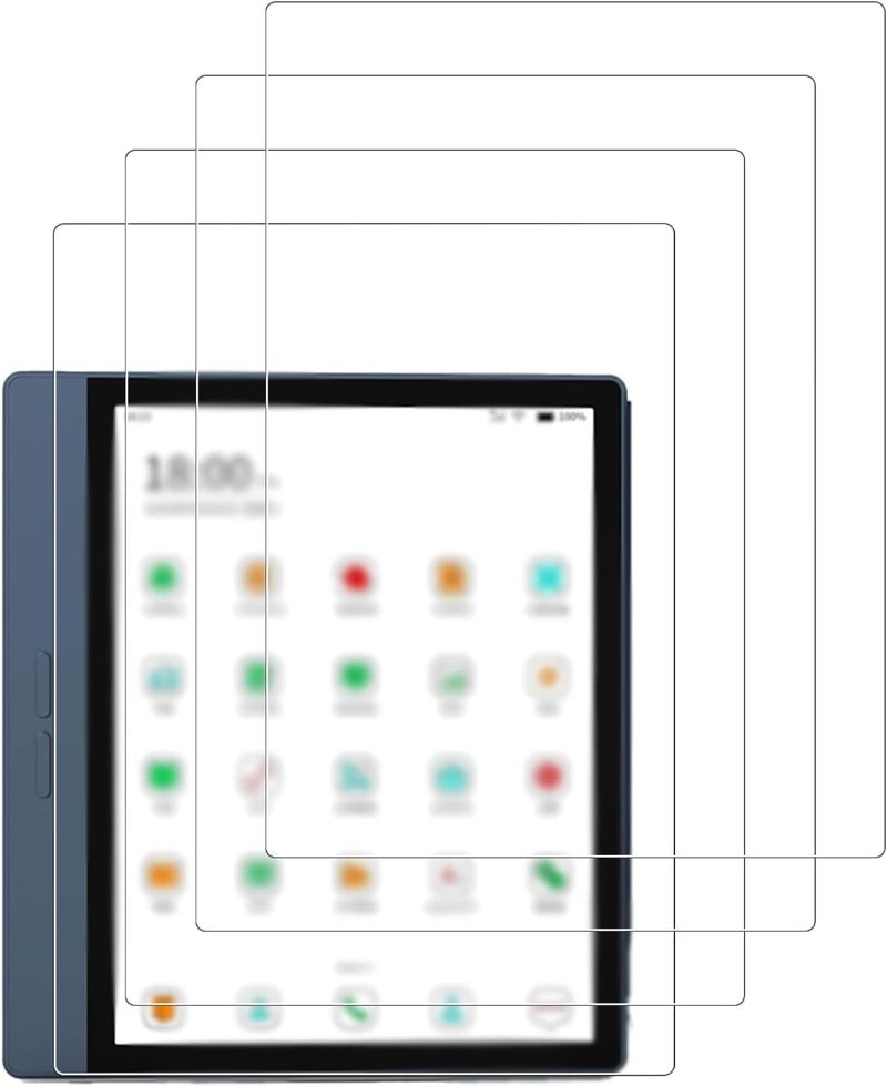 WUNIAK Screen Protector for Bigme B7 7-Inch Color ePaper Tablet, Easy Installation & Anti Glare &Responsive,4 PACK - Image 1