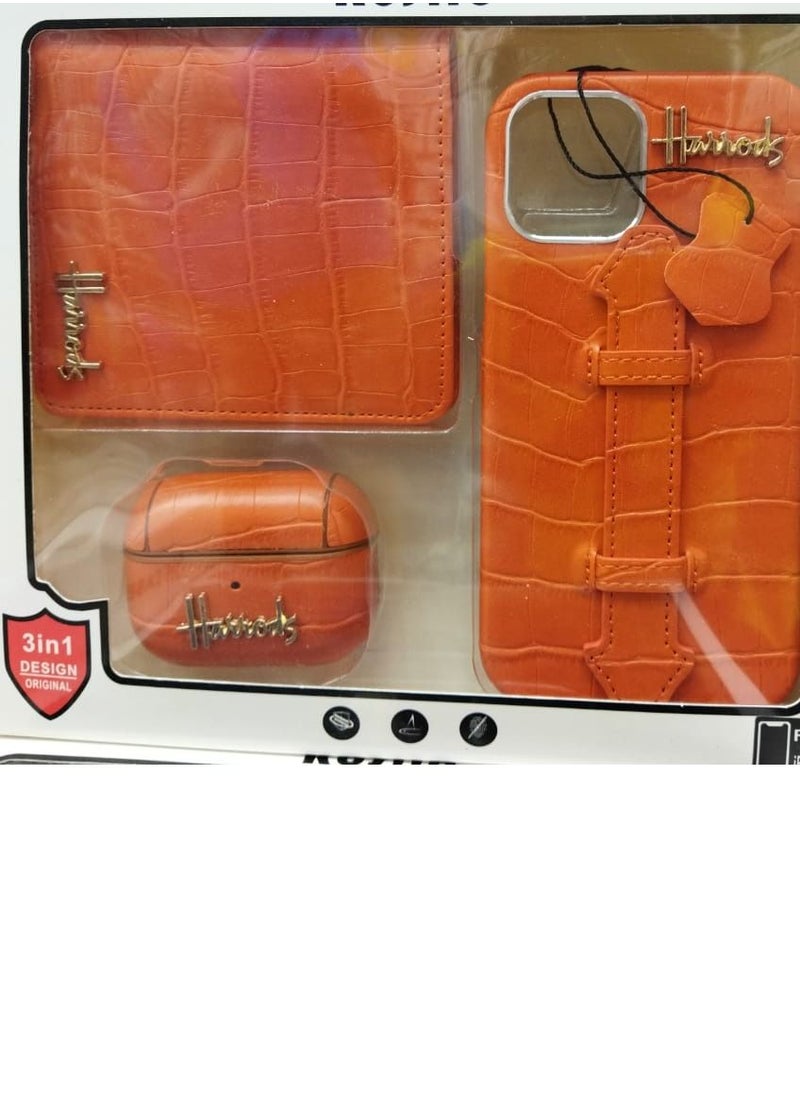 Harrods - New Combo Set Mobile Case With Accesories For Apple iPhone 12 Pro Max - Image 1