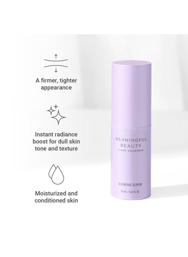 Meaningful Beauty Glowing Serum, 0.5 Fl Oz - Image 3