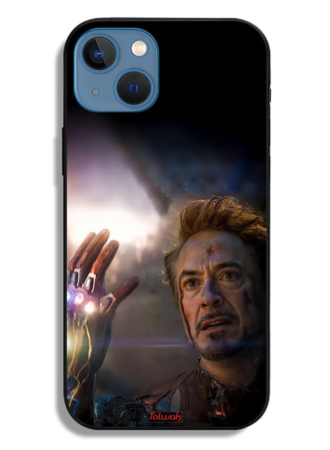 Tolwak Apple iPhone 13 Protective Case I Am Iron Man - Image 2