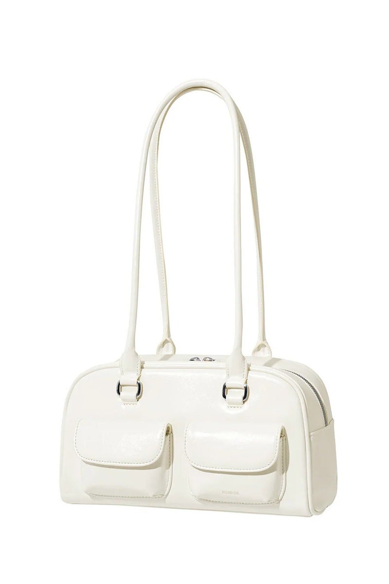 ستاند زيت حقيبة سمينة حقيبة الكتف الجلدية - Image 2