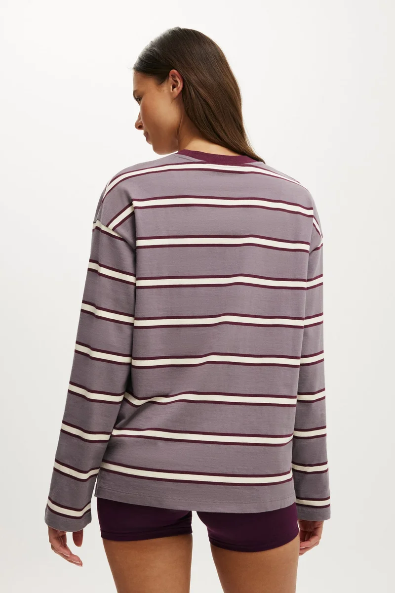 Cotton On  LONG SLEEVE GRAPHIC CREW for Women | Best Price UAE