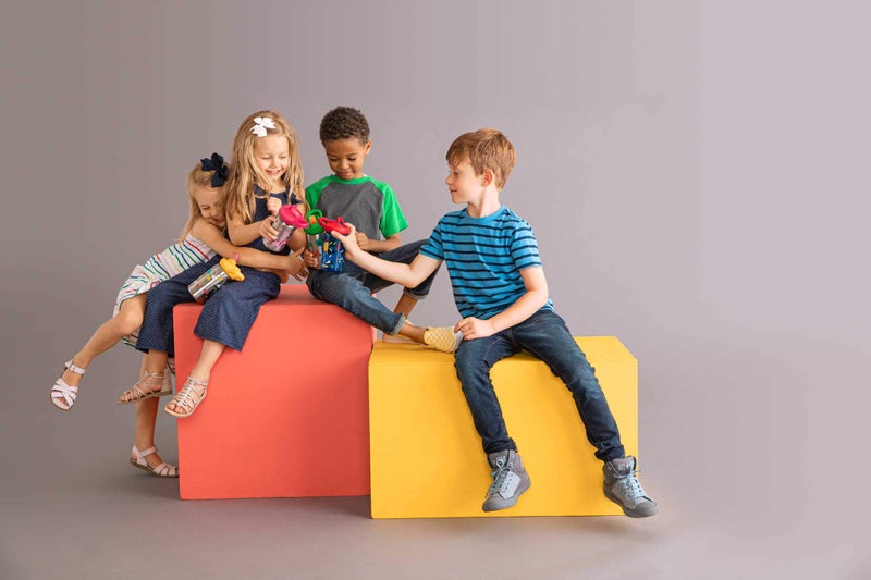 CAMELBAK زجاجة كاملباك إيدي+ للأطفال معزولة خالية من BPA، 14 أونصة، سمكة قرش الغوص - Image 3