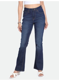 Dennis Lingo Indigo Boot Cut Jeans for Women - Stretch Cotton Blend  - Image 5