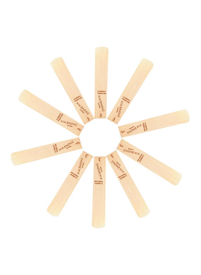 NIBEMINENT 10-Piece Beginners Clarinet Reed Set  - Image 1