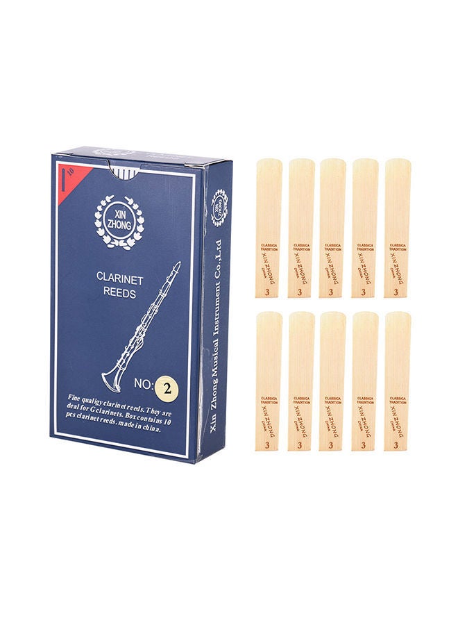 NIBEMINENT 10-Piece Beginners Clarinet Reed Set  - Image 3