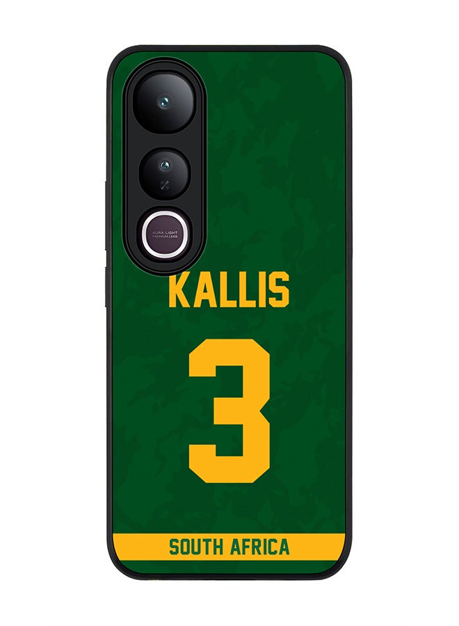 Stylizedd For vivo V50 Lite Case,Slim fit Camera Protection, Shockproof Thin Phone cover  - South Africa Jacques Kallis, Jersey No 3