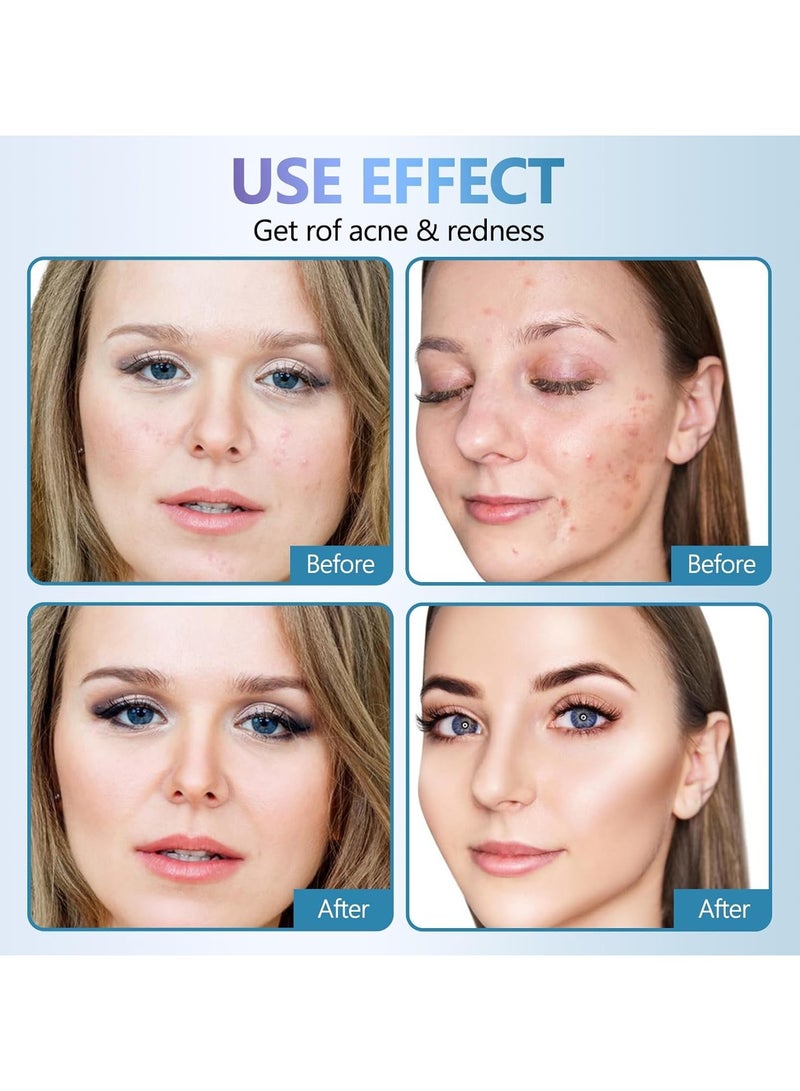 بوقر 10 PCS قناع الوجه الكوري ، قناع الكولاجين مع حمض الساليسيليك ، إصلاح الجلد والمهدئة ، قناع ورقة الوجه المرطبة والمرطبة العميقة للبشرة الواضحة والمشععة  - Image 3