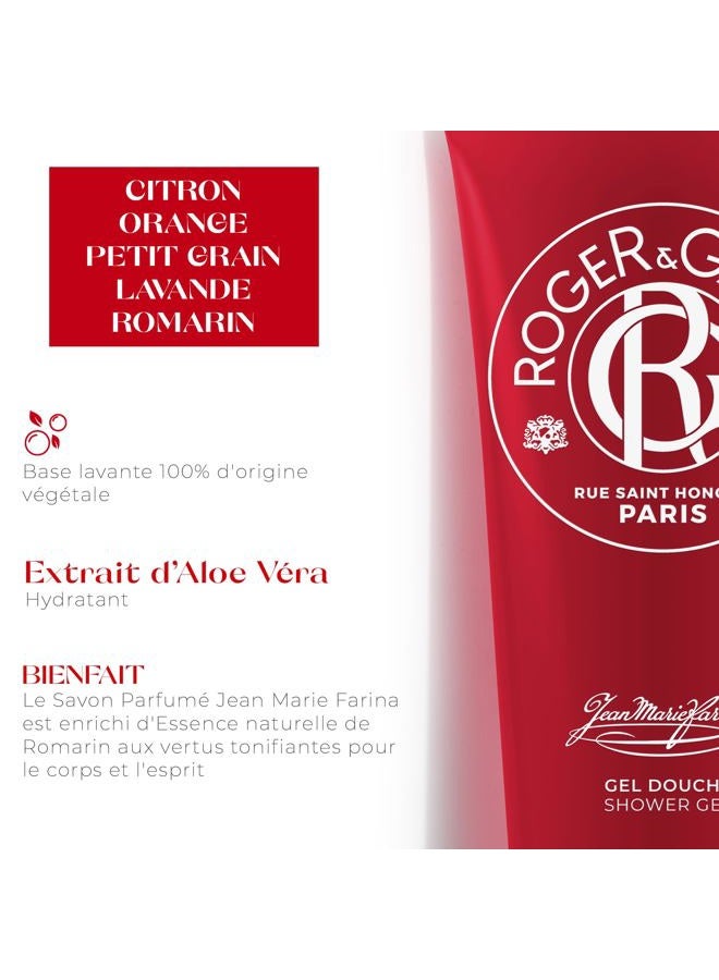 ROGER & GALLET Body Wash & Shower Gel for Women | Jean Marie Farina 6.6 Oz - Image 3