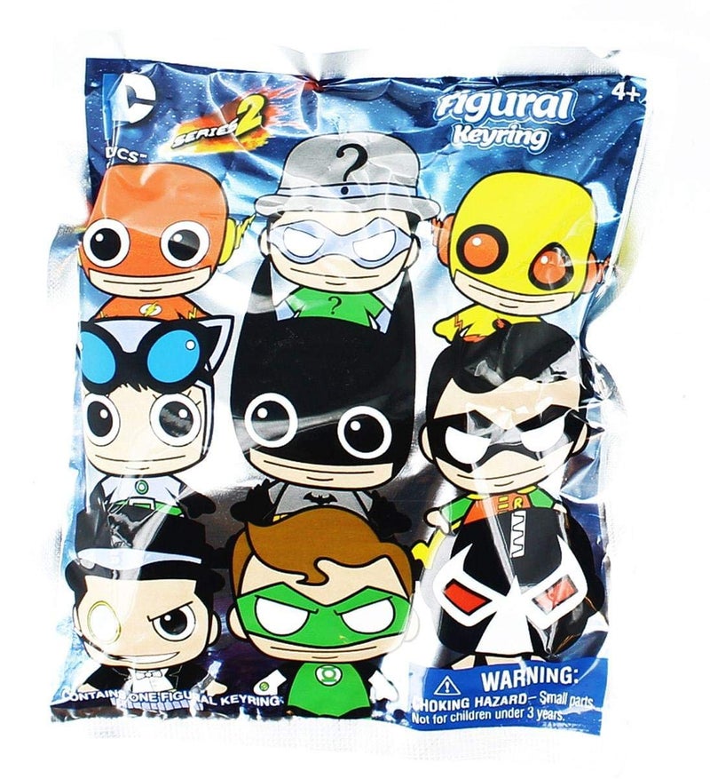 DC Series 2 Collectible Blind Bag Key Chains - Image 2