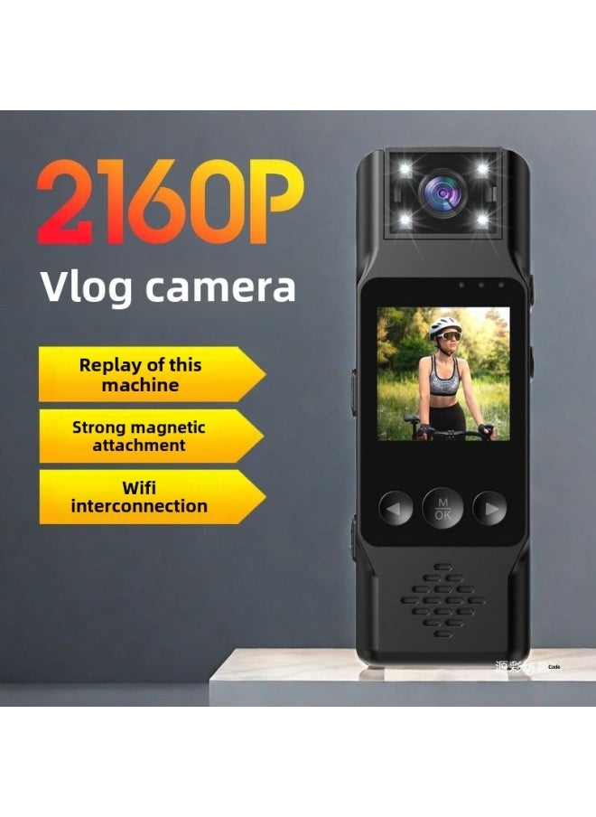 Generic 2025 Sports Camera HD Camera Riding Law Enforcement Recorder Outdoor Vlog Video Recorder Practical-Body Color:4K【128G】  - Image 3