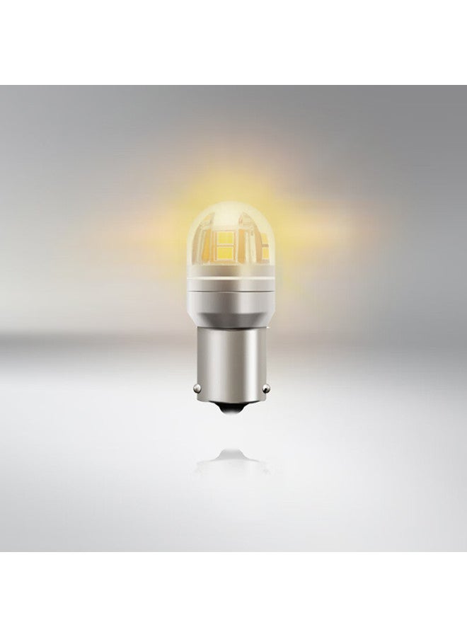 Osram Py21w Led Car Light Brake Light Reverse Light Turn Signal Auxiliary Light P21 Single Filament Yellow Light 12v 2.5w 2-pack - Image 5