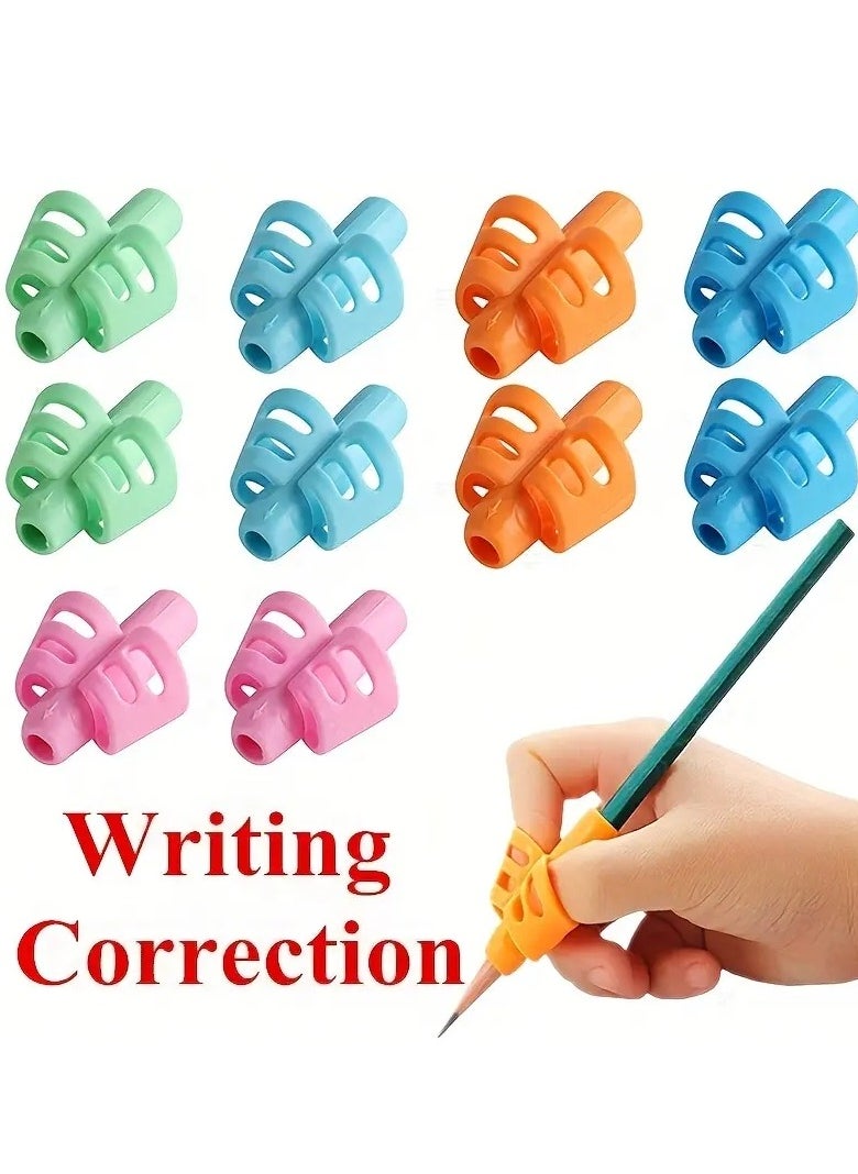 Gonice - Two Finger Grip Silicone Baby Learn Writing Tool Writing Pen Writing Correction Device Children Study Supplies Gift For Children - Image 1