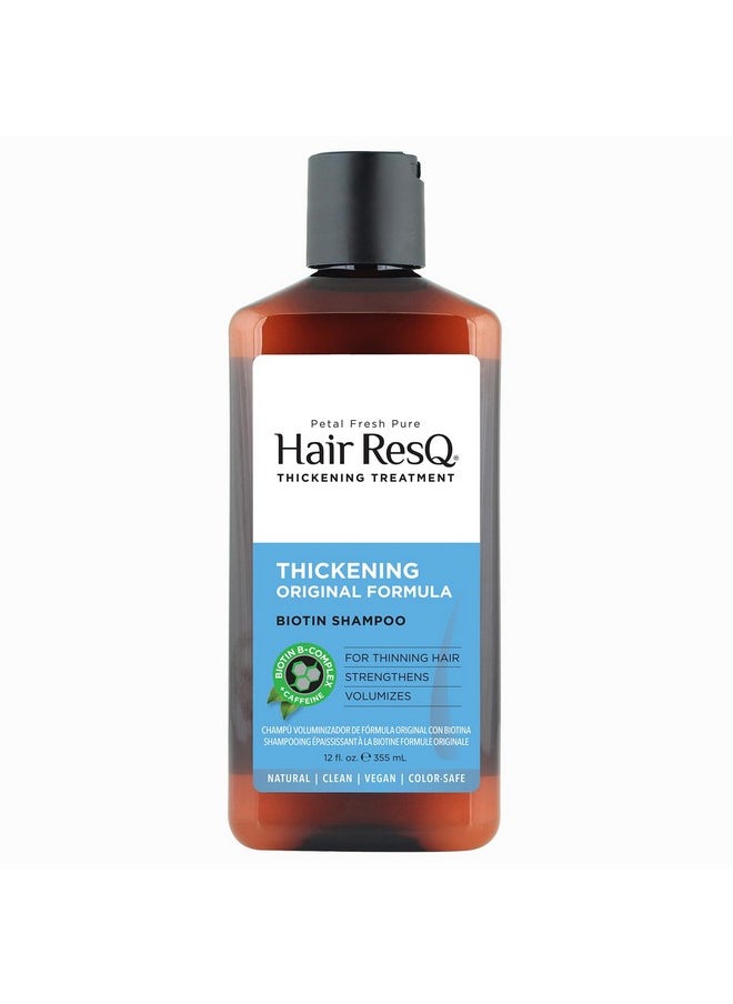 Petal fresh Hair Resq Natural Thickening Growth Weightless Conditioner For Noticeably Thinning Hair Strengthens & Volumize Vegan & Crueltyfree 12 Fl Oz (355 Ml)  - Image 1