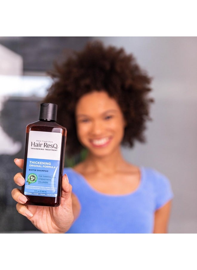 Petal fresh Hair Resq Natural Thickening Growth Weightless Conditioner For Noticeably Thinning Hair Strengthens & Volumize Vegan & Crueltyfree 12 Fl Oz (355 Ml)  - Image 5