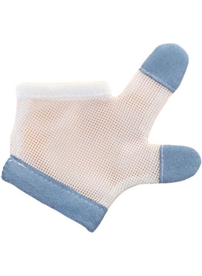 STOBOK Stop Thumb Sucking, 1 Pair Baby Anti Eating Gloves No Scratch Breathable Finger Thumb Protector - Image 1