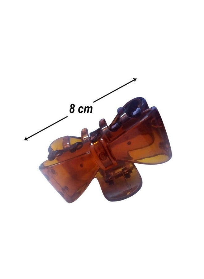 Nat Black & Brown Hair Clutchers/Clips/Claws for Women & Girls, 3 Pcs - Image 2