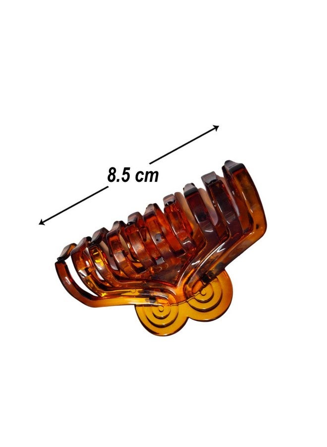 Nat Black & Brown Hair Clutchers/Clips/Claws for Women & Girls, 3 Pcs - Image 4
