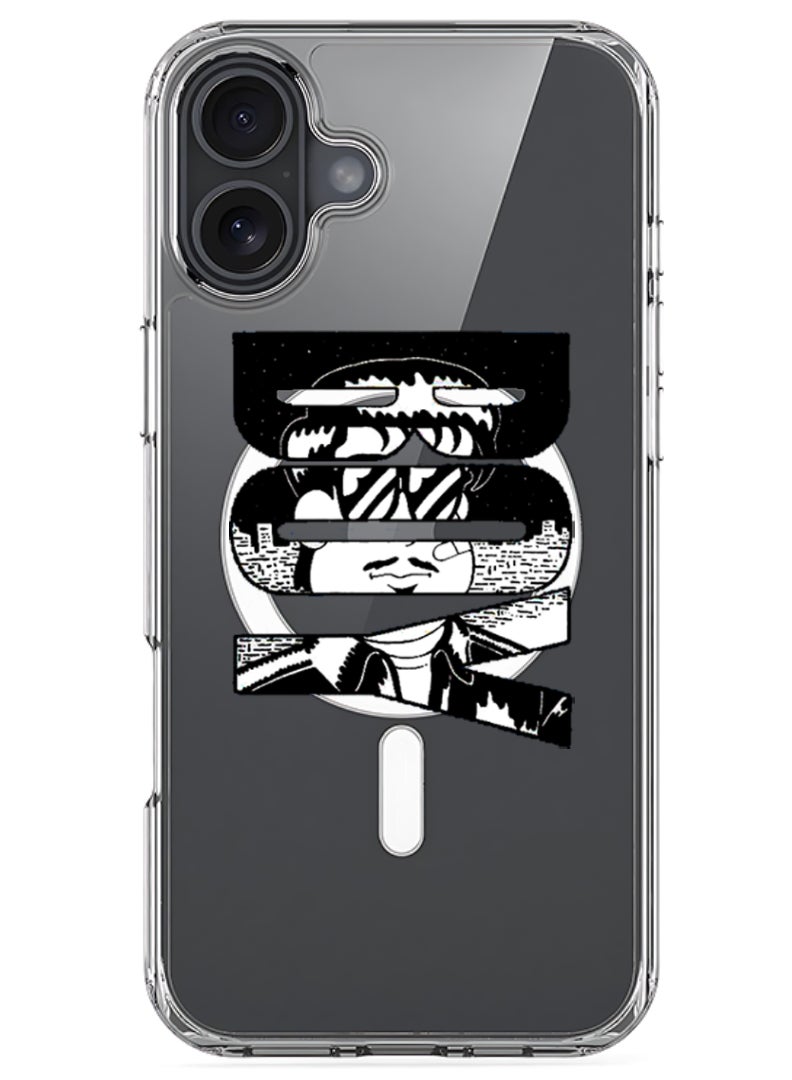 Theodor iPhone 16 Plus Magsafe Magnetic Case for iPhone Compatible with Wireless Charging, Shockproof Phone Bumper Cover - Boy - Image 1