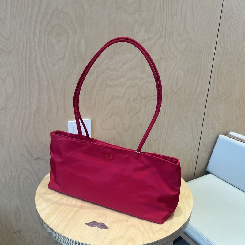 Korean Blogger Style Oxford Cloth Shoulder Tote Bag - Image 3